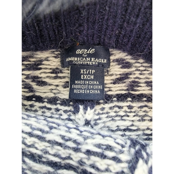 Aerie Fairisle Sweater Shorts - Picture 4 of 4